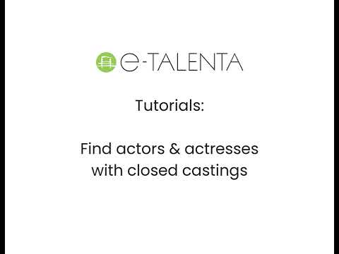 e-TALENTA tutorials - Chapter 2, Part 3: Creating closed castings