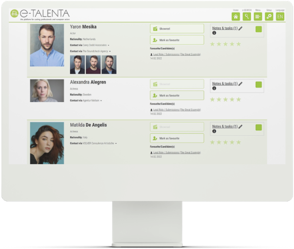 search result e-TALENTA