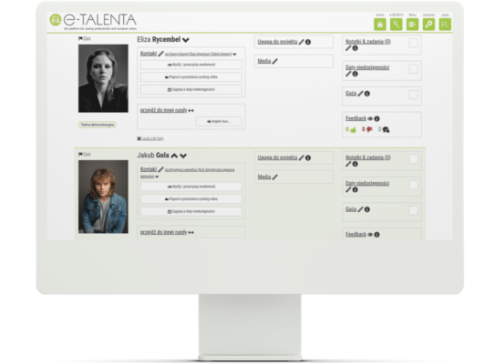 Favourites List e-TALENTA