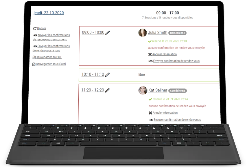 Time Planner Laptop